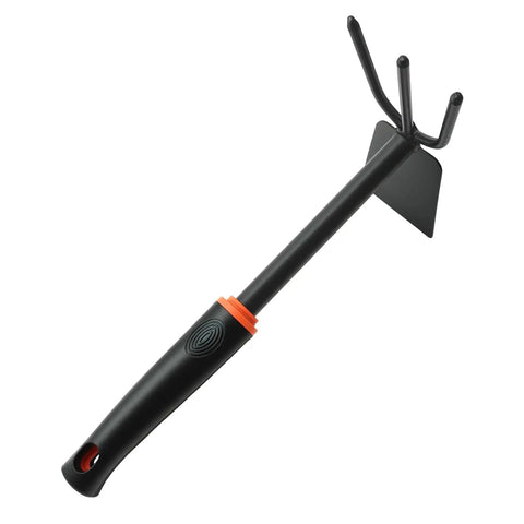 Dual Head Hand Hoe Garden Tool Set For Weeding And Cultivating In The Yard And Garden Great For Weekend Warriors And Home Gardeners