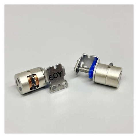 Built Tough Aluminum Stepper Linear Actuator With A Snappy 6mm Stroke And Weather Sealed IP65 Chassis Designed For Camera Gimbals side view of motor components