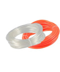Heavy Duty Polyurethane Air Hose And Pneumatic Tubing 100 Meter 12X8mm Blue Flexible Blow Molded Pipe Line For Air Compressors Straight Shooter Design Built Like A Tank, clear and orange tubing rolls.