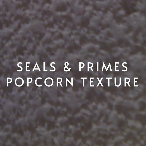 Clear Water Based Primer Sealer For Drywall And Wallpaper, Low VOC 5 Gallon Kit seals and primes popcorn texture