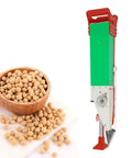 Adjustable Manual Seeder Handheld Sowing Tool For Fast Precise Seed Distribution In The Garden Row Planter Beside Peanuts