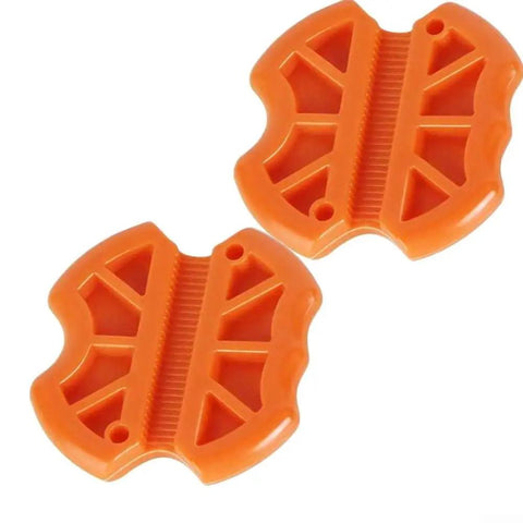Two Pack Cable Threading Tools With Rubber Grip For Electricians, Anti Slip Ergonomic Clamp For Easy Wire Drawing