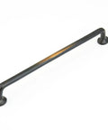 12 Inch Center To Center Antique Bronze Cabinet Pull For Kitchen Cabinets, Bonus Easy To Install Hardware, Durable Metal Handle