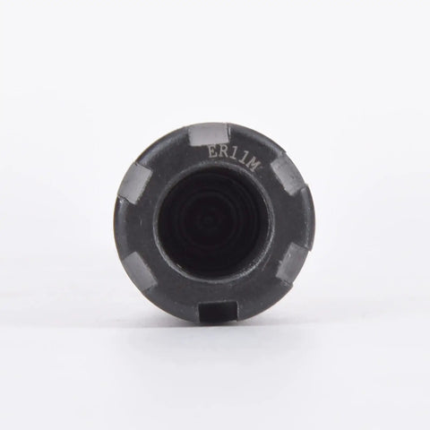 Front view of ER11M-150L Straight Shank Collet Chuck Holder For CNC Milling And Lathe Work showcasing ER11M marking.