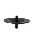 Black Kitchen Sink Drain Strainer For Garbage Disposal Universal Fit Keeps Food And Silverware Out Low Profile Concave Design Easy