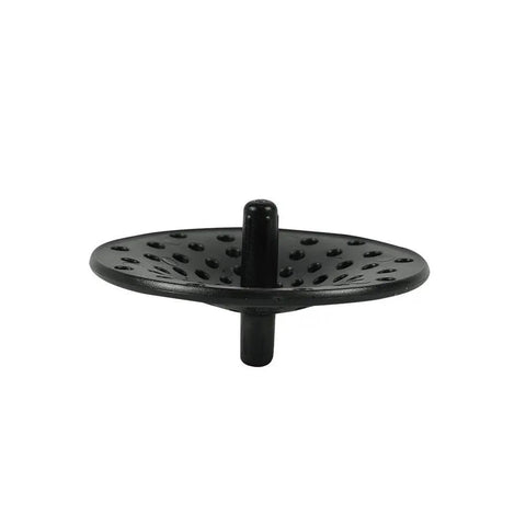 Black Kitchen Sink Drain Strainer For Garbage Disposal Universal Fit Keeps Food And Silverware Out Low Profile Concave Design Easy