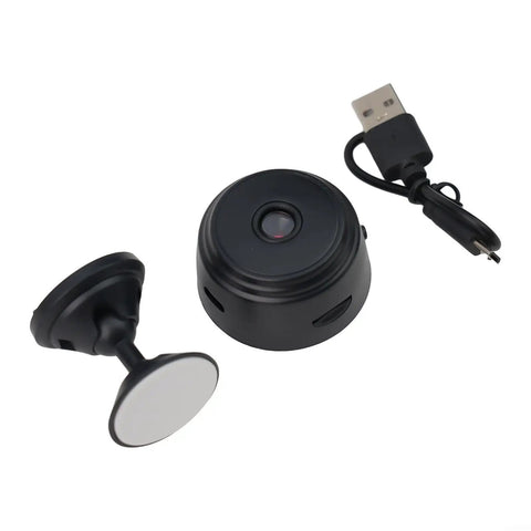 Dead Simple 1080P WiFi Wireless Security Camera With Night Vision And Smart Motion Alerts Featuring 120 Degree Wide Angle Lens.