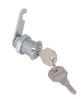 Heavy Duty Metal Cylinder Lock For Cabinets, Lockers, Drawers, And Mailboxes With Keys, Cam Lock Security close-up