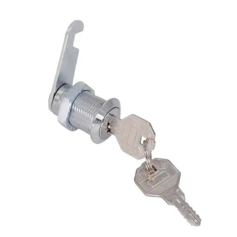 Heavy Duty Metal Cylinder Lock For Cabinets, Lockers, Drawers, And Mailboxes With Keys, Cam Lock Security close-up