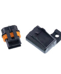 Waterproof Sealed ATO ATC Fuse Holder Kit With Wire Splice 6 Pack Weatherproof Auto Electrical Fuse Box Connector close-up view