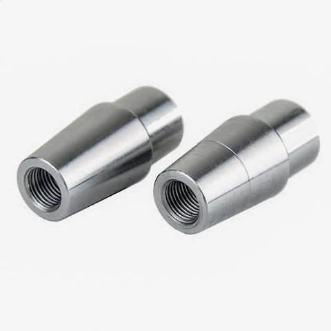3/4 Inch Panhard Bar Kit With Bung And 3/4-16 Threaded Rod Ends, Left Hand And Right Hand Heim Joint Rod Ends, C1045 Steel, Silver Zinc Plated,.120 Bung, Beefy Precision Ground Bearings, Easy Install. silver zinc threaded bungs