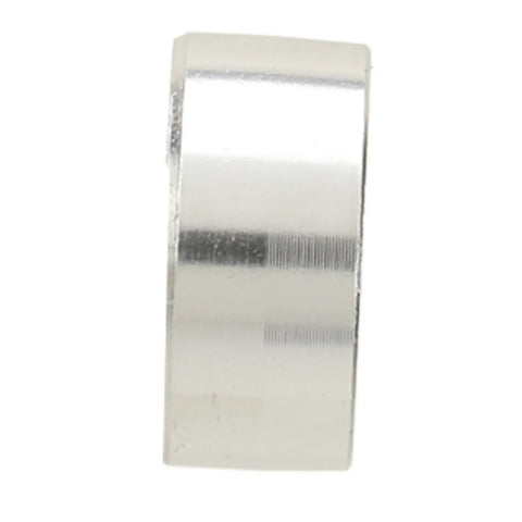 Side view of a silver aluminum bushing for 4PC Intermediate Steering Shaft Bushings For Ram 1500 2500 3500 4500 5500 5.9L 6.7L 2003 2022.