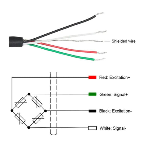 5 Kg Dual Function Tension And Compression Load Cell In Stainless Steel For Testing Machines Robotics Automotive And Industrial Applications Workhorse Force Sensor With High Accuracy And Durable Construction wire diagram