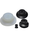 Set Of 10 High Quality PJG PF Silicone Vacuum Cups In Sizes 6 To 50mm. Heavy duty industrial suction pads in various sizes.