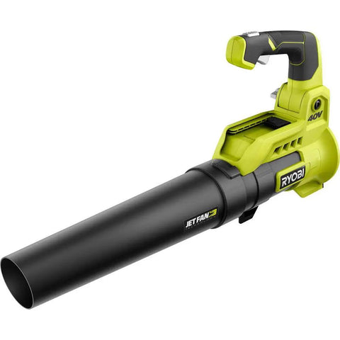Heavy Duty Cordless Leaf Blower Pumping 110 Mph And 525 CFM With Variable Speed Settings, black and green design.