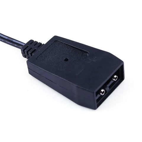 AC Power Charger Cord For Streamlight Stinger Flashlights 100V To 240V 6 Ft UL Listed Replacement Part 22311 plug close-up