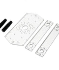 Budget Friendly Three Eighths Inch Acrylic Trim Router Sled Universal Kit For Precision Routing Fits 20mm Bearings And SBR20UU SCS20UU No Brainer Quick Setup User Friendly Jig For Effortless Projects components including acrylic base and rods