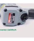 Professional Grade Half Inch Drive Pneumatic Impact Wrench Tough As Nails Air Powered Tool For Grease Monkey Auto Shop Repair Heavy Duty Mechanic Essentials showing forward and reverse switch