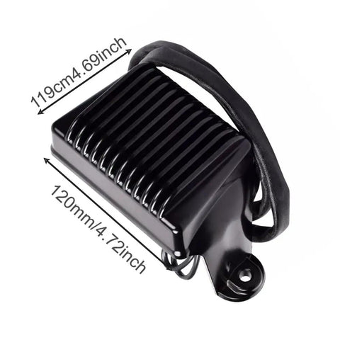 High Efficiency Motorcycle Voltage Rectifier And Regulator For Touring Bikes 2004 2005 Durable Electrical Controller, size 120x119mm.
