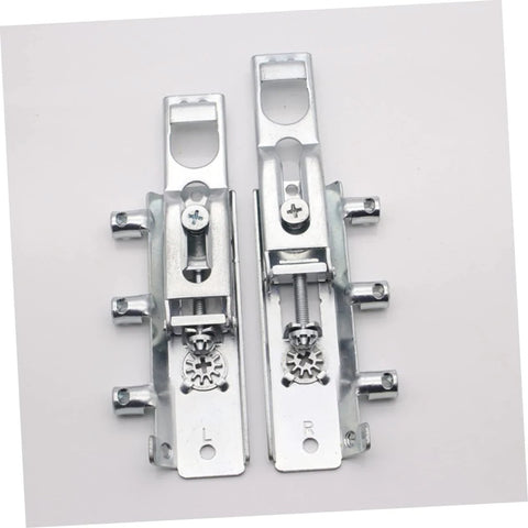 Two Veemoon hidden cabinet hinges, heavy-duty zinc-plated cold-rolled steel for kitchen cabinets