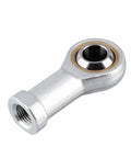 Rugged Swing Joint Piston Rod End Fisheye Ball Head for Pneumatic Cylinders With U Fitting Mounting M4 To M18, self-aligning metal rod end