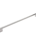 Avellino Collection Brushed Nickel Cabinet Handle Sixteen And Three Eighths Inches Center To Center Bar Pull For Kitchen And Bath Cabinets