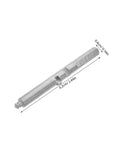 Clock Winding Crank Shaft Replacement Part For Wall And Mantel Clocks, Heavy Duty Metal Construction With Effortless Winding And No Fuss Timekeeping, Upgraded Mechanism For Antique And Grandfather Clocks 6.2cm metal shaft