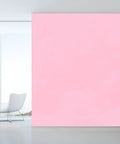Fresh Pink Peel And Stick Waterproof Self Adhesive Wallpaper Roll Thickened Pvc Vinyl Wallcovering on a smooth wall.