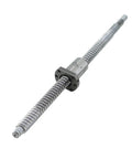 Heavy Duty Ballscrew Assortment Set With Nuts And Threaded Ends For CNC Routers And 3D Printers, steel threaded rod with locking nut.