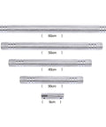 Sturdy Steel Dumbbell To Barbell Connector Bar With Ultra Precision Thread Design For Home Gym Use Converts Dumbbells To A Barbell