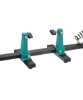 Adjustable PCB Holder With 360 Degree Rotation For Soldering And Desoldering Repairs Heavy Duty Metal Base Clamp Green