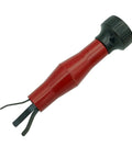 MIG Nozzle Reamer For Spatter Cleanup, Welding Shroud Reamer Tool For MIG Torches with red handle and black grip