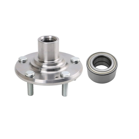 Front Passenger Side Wheel Bearing And Hub Kit For 2007 To 2012 Hyundai Elantra And 2010 To 2013 Kia Forte Forte Koup Direct Fit