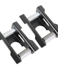 Get Your Ford Explorer Back On Track With These 2pcs Premium Rear Coil Springs Made For Models From Ninety One To Two Thousand, Offering A Smooth Ride And Tough Performance Without Any Drilling Or Cutting Required For Easy Installation And Long. black rear spring shackle kit with bolts and bushings