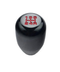 Aluminum 5 Speed Manual Shift Knob Screw On M10x1.25 Fit Nissan Mazda Mitsubishi Black Type R Style Grip Bolt On Gear Shifter
