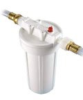 External RV Water Filter System With Hose Connector Kit And D-15 Replacement Cartridge Included, Cuts Chlorine Taste And Odor