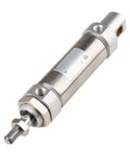 Rock Steady Pneumatic Air Cylinder Featuring 20mm Bore And 15mm Stroke For Smooth Linear Actuation In Tight Industrial Automation Setups And Heavy Machinery Builds Built Different To Deliver Top Shelf Precision Motion Daily, aluminum construction.