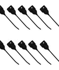 Ten Heavy Duty Hay Rake Teeth Set With Rubber Mounted Teeth For One And Five Eighths Inch Bar Rakes Fits 96R1 Parallel Bar Rakes