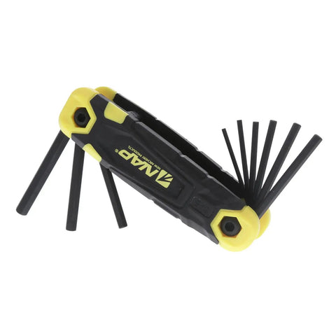 Archery Hex Key Tool Set For Quick Sight Adjustments And Bow Maintenance Durable Steel Wrench compact SAE keys folded