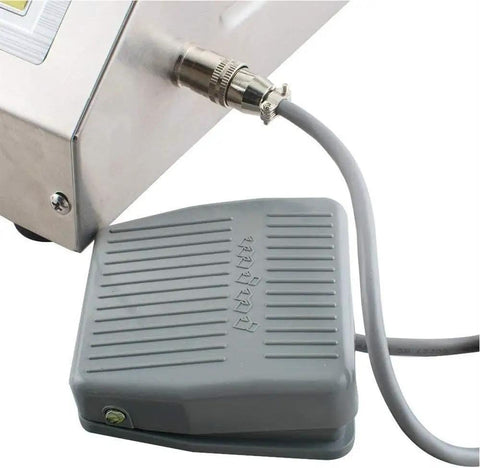 Automatic Liquid Filling Machine With Precision Bottle Filler Pump System For Water Shampoo Milk foot pedal control.
