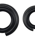 Heavy Duty 1/2 And 3/8 In Impact Wrench Retainer Rings With O Rings, black rubber clips for rotary tool installation.
