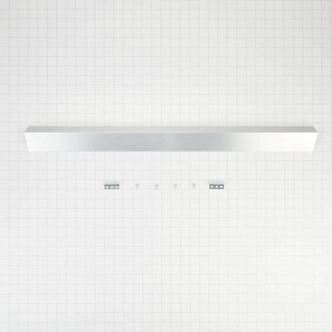 Stainless Steel Slide-In Range Rear Filler Kit For Kitchen Appliances And Home Installations, Durable Construction, Easy Retrofit