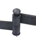 Weldable Lift Off Hinges 4 2/3 Inch By 3 3/7 Inch Heavy Duty Weld Carbon Steel Lift Off Flag Hinges With Removable Pin side view