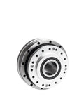 Front view of SHF-25-II Strain Wave Gear Reducer With Harmonic Drive Zero Backlash, lightweight, compact for industrial use.