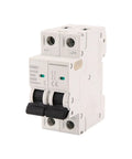 Heavy Duty 2P DC Mini Circuit Breaker Rated 600V With Amp Options 16A To 63A For Solar PV Systems in compact design for safe operation.