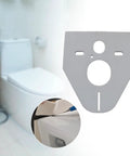 Kick Noise To The Curbs With This Heavy Duty Sound Insulation Pad For Toilet Bowl Connection Self Adhesive Eva Foam Anti Vibration Mat attachment.