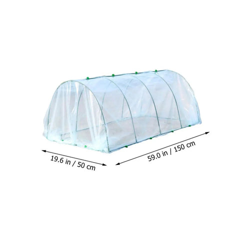 Greenhouse Support Bracket And Frost Protection Covers For Outdoor Garden Beds, DIY Transparent Plant Shelter For Terraces, Lawns, Backyards, And Patios, Easy Install, Durable Garden Greenhouse Accessory