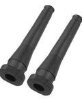 2 Pack Power Cord Protector Boots for Cutting Machines and Drills, Tough Rubber Cable Sleeve Guards, black strain protector boot
