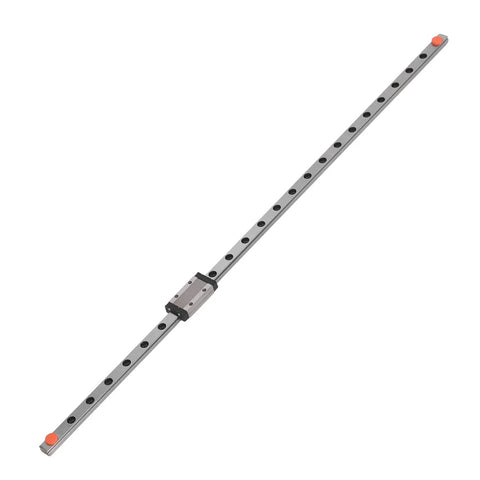 500mm L Motion Slide Block Kit For CNC And 3D Printing, Beefy Steel Rails With Low Friction Multi Beas For Smooth, Precise Movement And High Load Capacity. 500mm rail with carriage