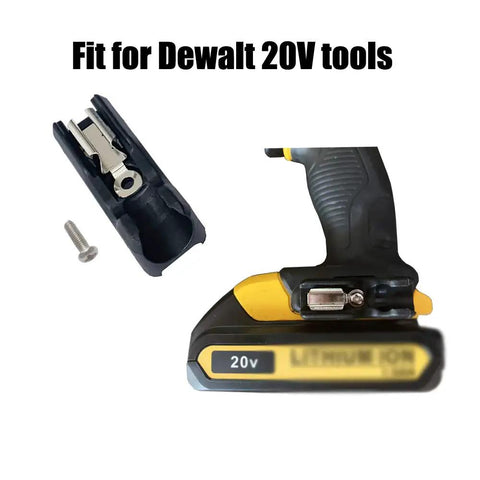 Level Up Your Daily Grind With This New Slick Two Pack Bit Holder Adapter Set That Gets The Job Done Fast On 20V Max Impact Drivers And Heavy Drills, showing a bit holder adapter for 20V tools.